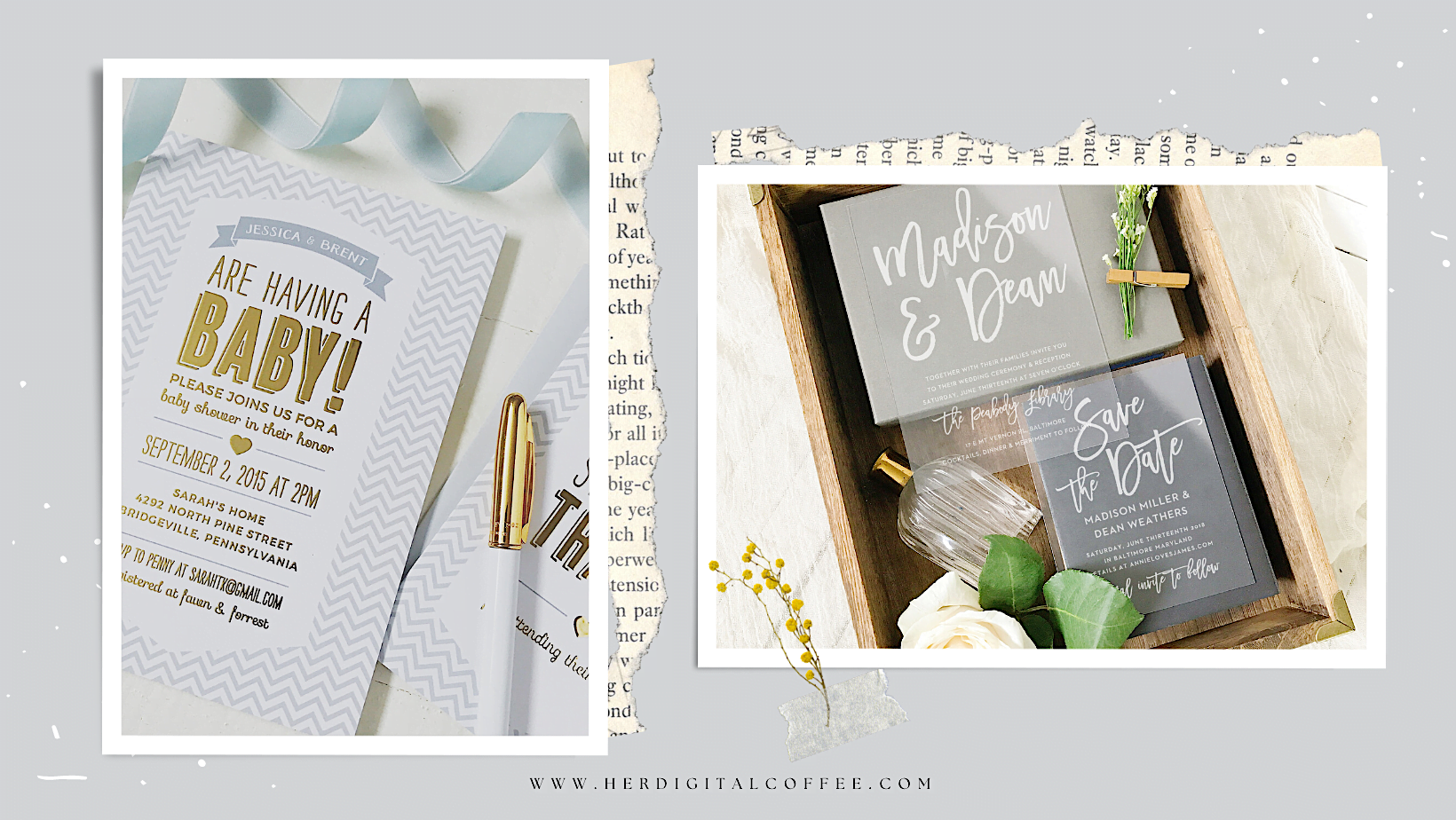 Create Beautiful Cards and Invitations with Basic Invite - Her Digital ...